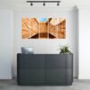 Templo Solar Egipto Cuadro decorativo personalizado
