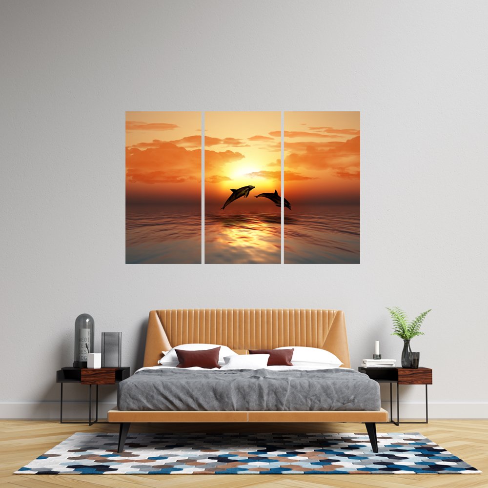 Danza al Atardecer Cuadro decorativo personalizado