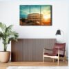 Coliseo al Atardecer Cuadro decorativo personalizado
