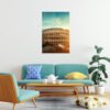 Coliseo al Atardecer Cuadro decorativo personalizado