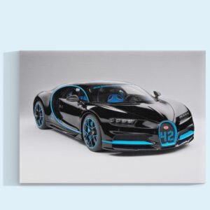 Bugatti Zero-400 Edición Azul Cuadro decorativo personalizado