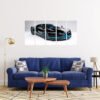 Bugatti Zero-400 EdiciÃ³n Azul Cuadro decorativo personalizado
