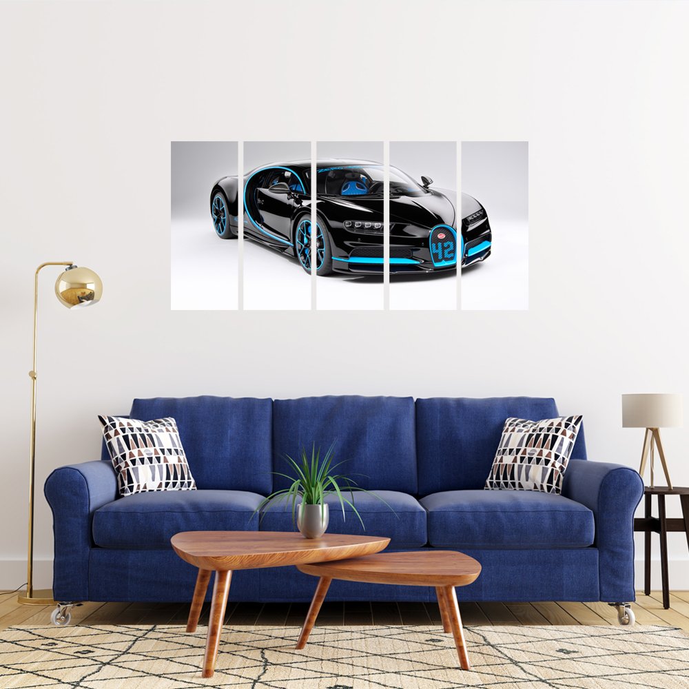 Bugatti Zero-400 EdiciÃ³n Azul Cuadro decorativo personalizado