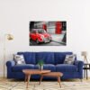 ClÃ¡sico Rojo Londinense Cuadro decorativo personalizado