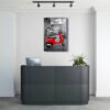 MelancolÃ­a en Vespa Cuadro decorativo personalizado