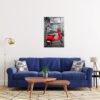 MelancolÃ­a en Vespa Cuadro decorativo personalizado