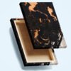 RÃ­o de Oro y Sombra Cuadro decorativo personalizado