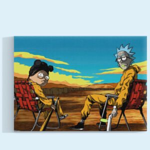 Rick & Morty: Desierto Químico Cuadro decorativo personalizado