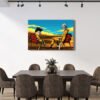 Rick & Morty: Desierto QuÃ­mico Cuadro decorativo personalizado