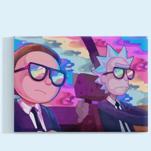 Rick & Morty: MIB Cuadro decorativo personalizado