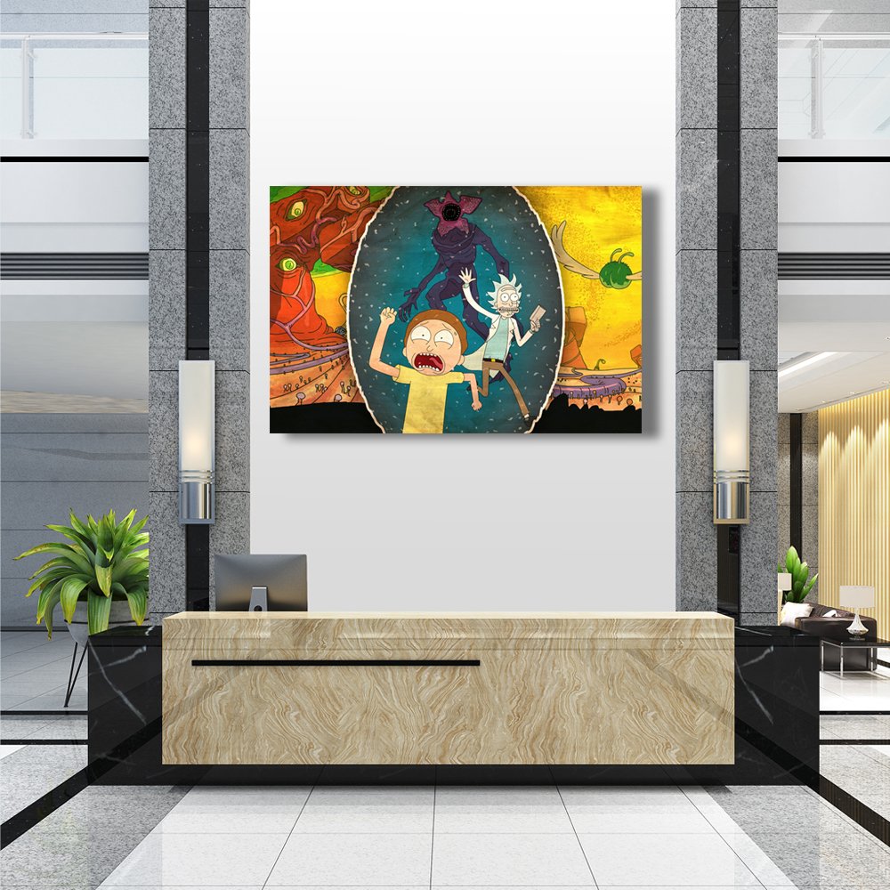 Rick & Morty: Demogorgon Cuadro decorativo personalizado