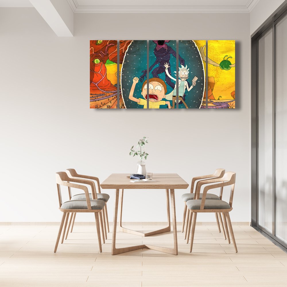 Rick & Morty: Demogorgon Cuadro decorativo personalizado