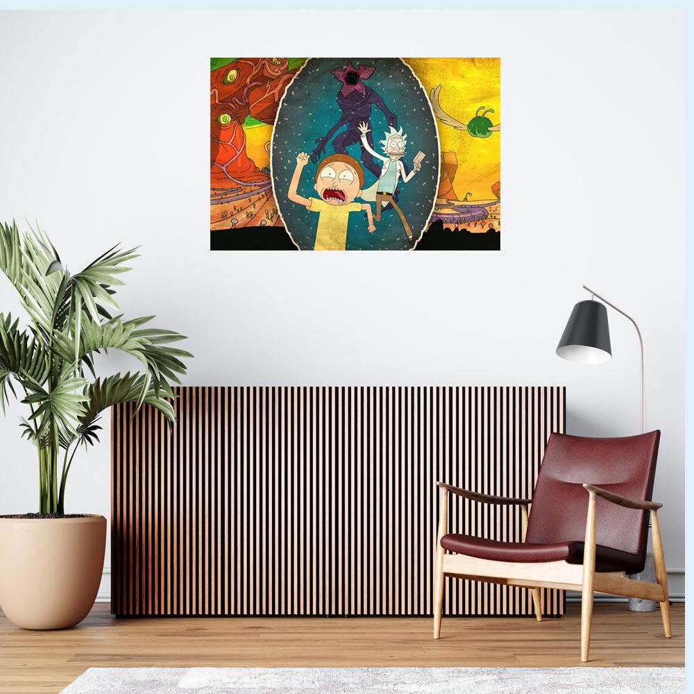 Rick & Morty: Demogorgon Cuadro decorativo personalizado
