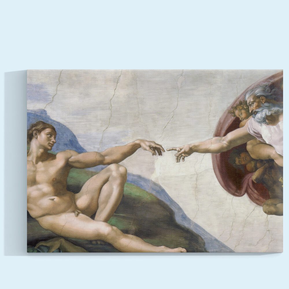 El Toque Divino Cuadro decorativo personalizado