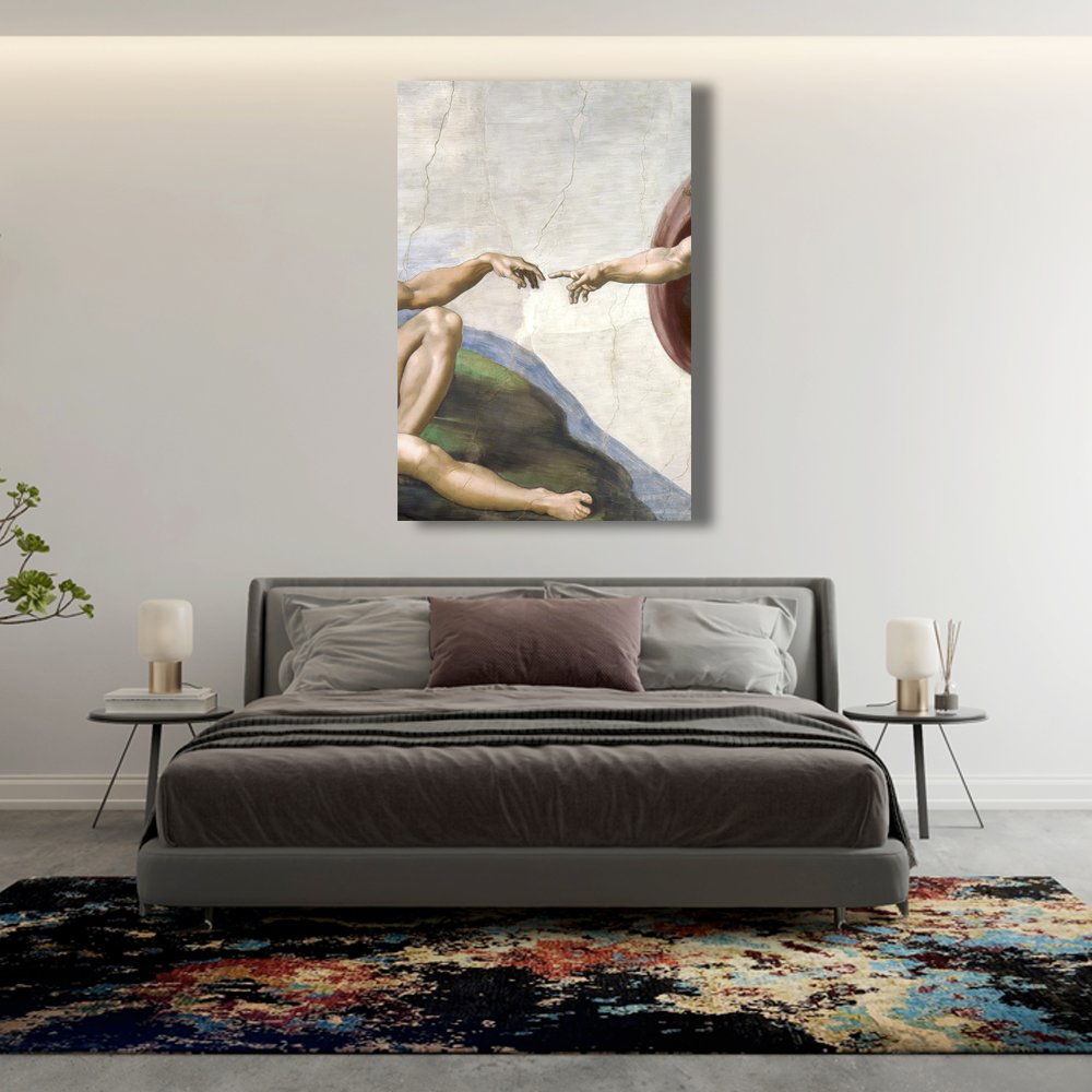 El Toque Divino Cuadro decorativo personalizado