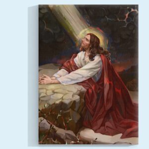 Oración en el Huerto de Getsemaní Cuadro decorativo personalizado