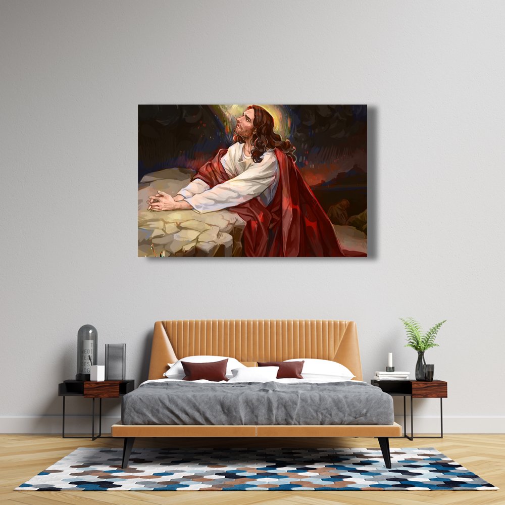 OraciÃ³n en el Huerto de GetsemanÃ­ Cuadro decorativo personalizado