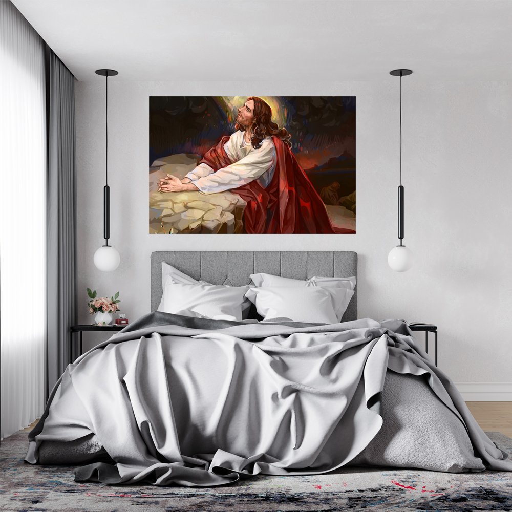 OraciÃ³n en el Huerto de GetsemanÃ­ Cuadro decorativo personalizado