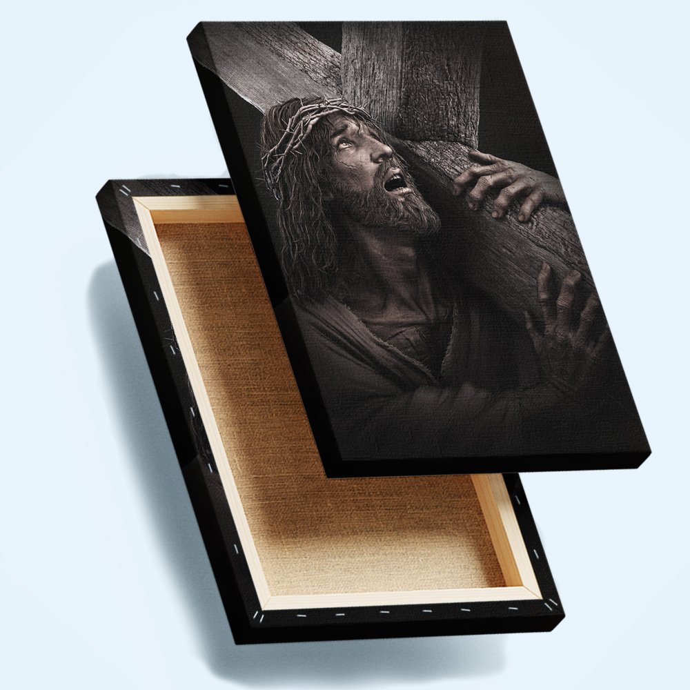 El Peso del Sacrificio Cuadro decorativo personalizado