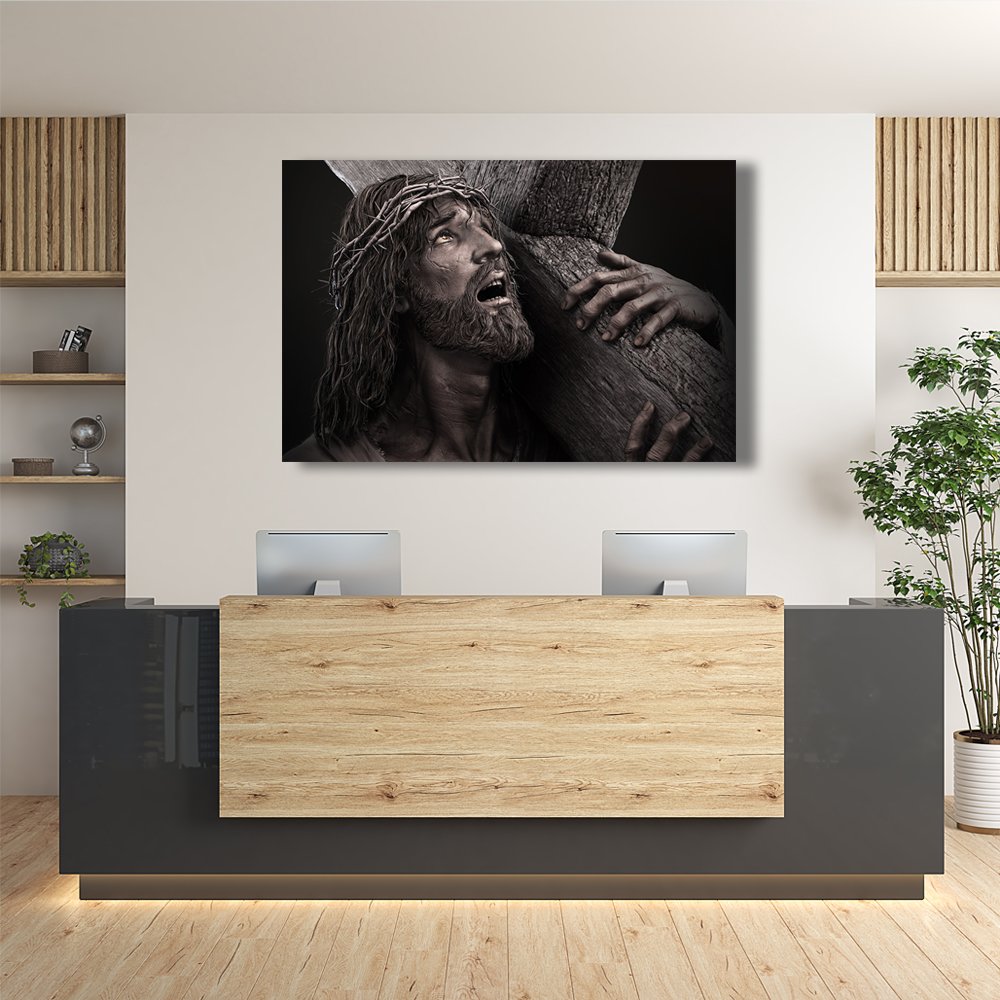 El Peso del Sacrificio Cuadro decorativo personalizado