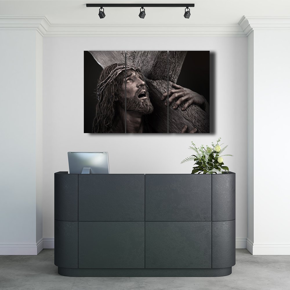 El Peso del Sacrificio Cuadro decorativo personalizado