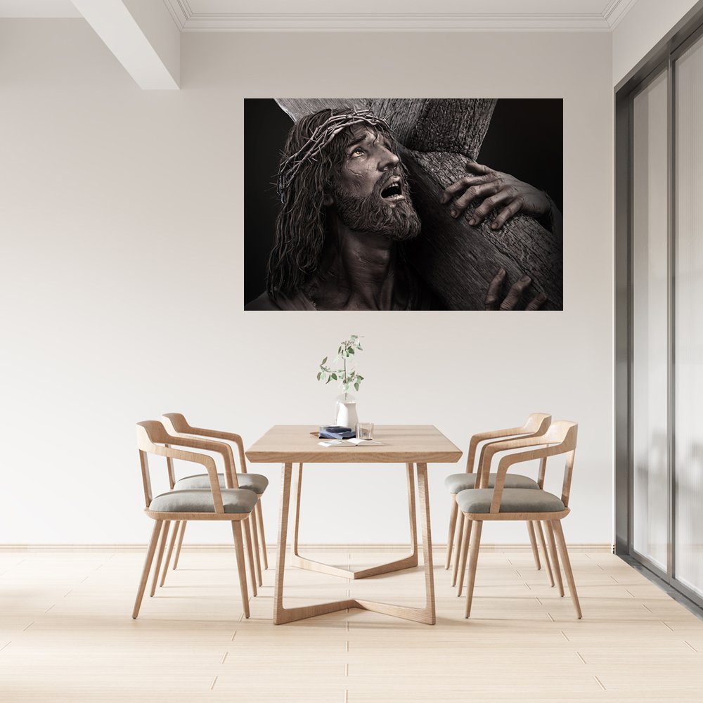 El Peso del Sacrificio Cuadro decorativo personalizado
